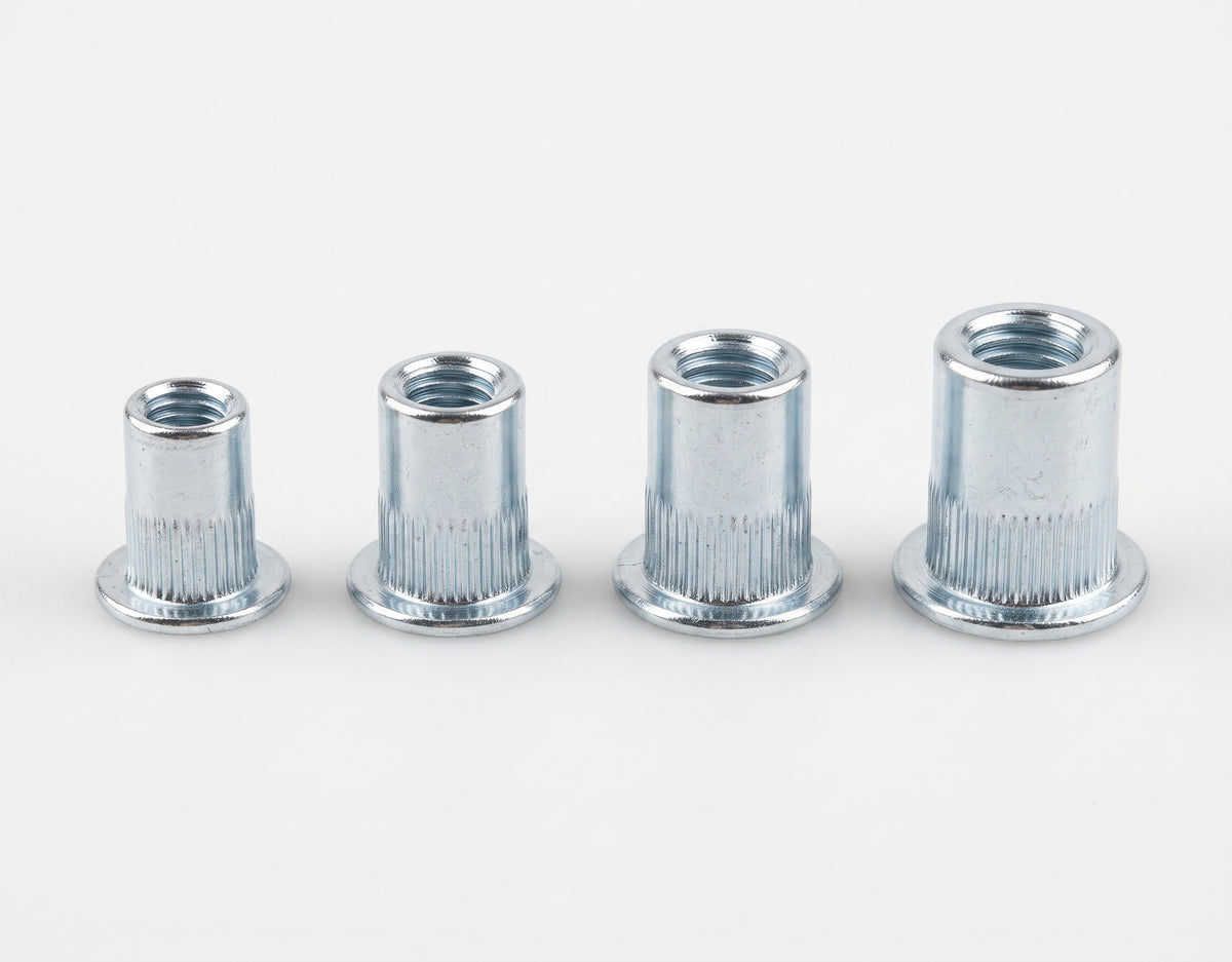 200pc Assorted Rivet Nuts Box - Nutserts, M4 to M8
