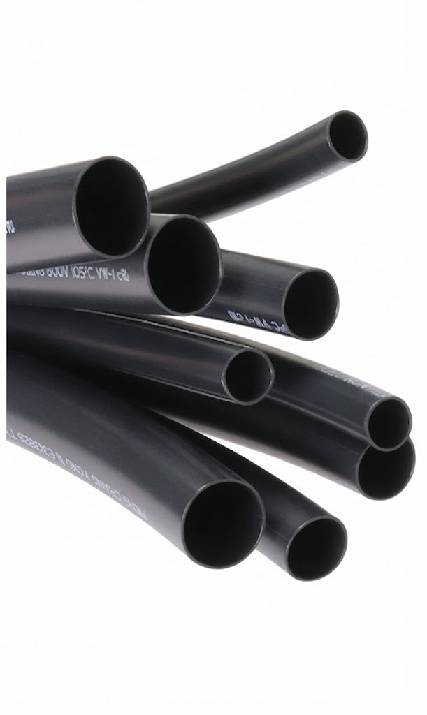 PVC Cable Sleeving – Black Flexible Wire & Loom Protection