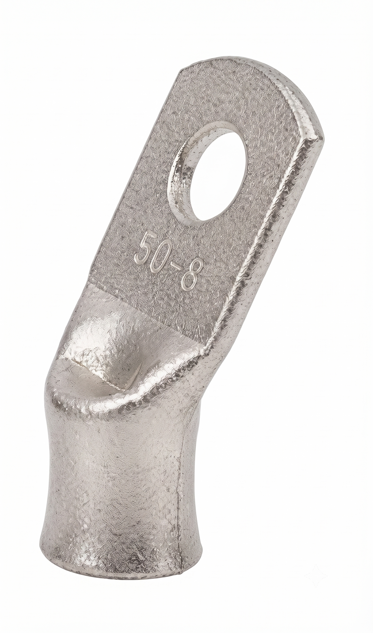 50mm² Copper Tube Terminals – Tinned Battery Cable Lugs (Ring Crimp)
