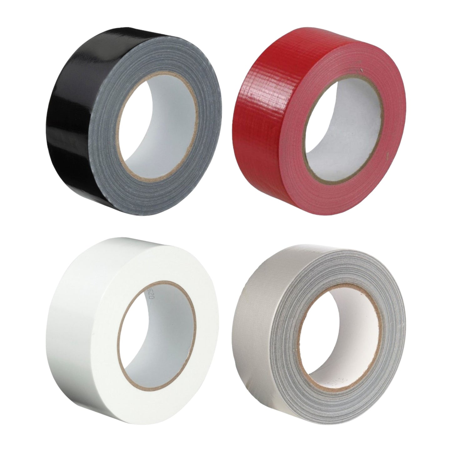 Gaffer / Duct Cloth Tape - Black/White/Grey/Red (48mm - 100mm Width)