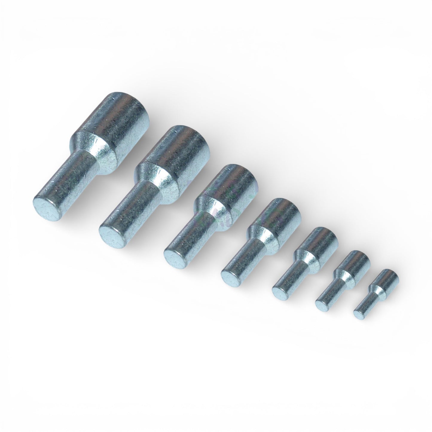 Heavy Duty Brass Copper Tube Pins – 10mm² to 95mm² High Current Cable Pins | Non-Insulated Copper Tube Pins