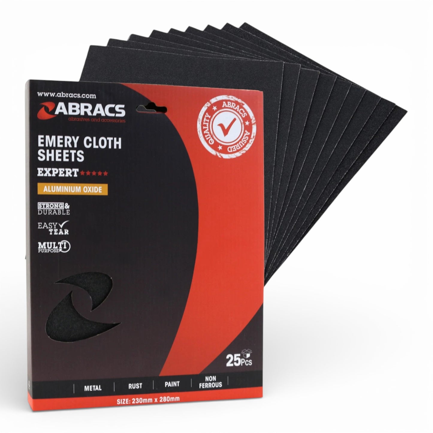 Emery Cloth Sheets Blue Sandpaper Abrasive Sand Paper (Aluminium Oxide) 40 – 120 Grit