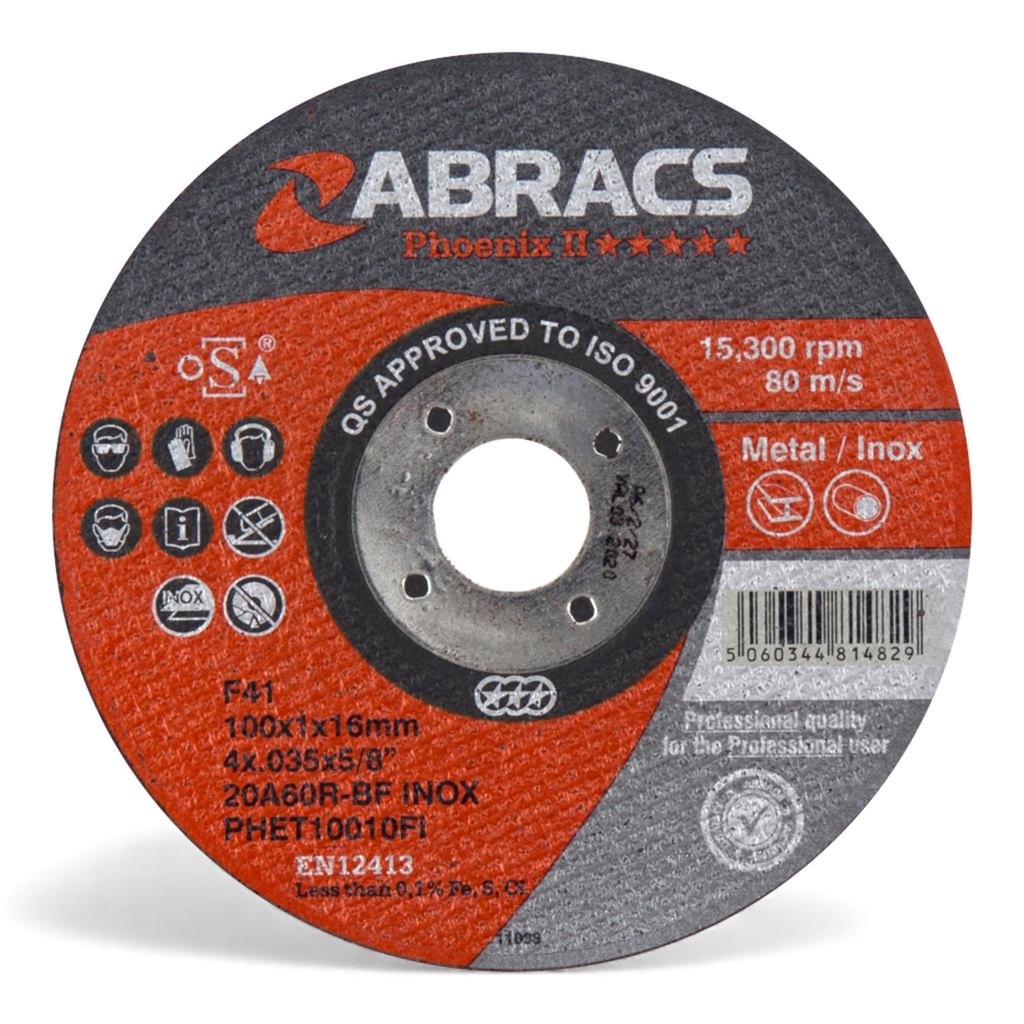 Extra Thin Metal Cutting Discs – Stainless Steel Safe | 100mm–230mm | Precision Angle Grinder Discs