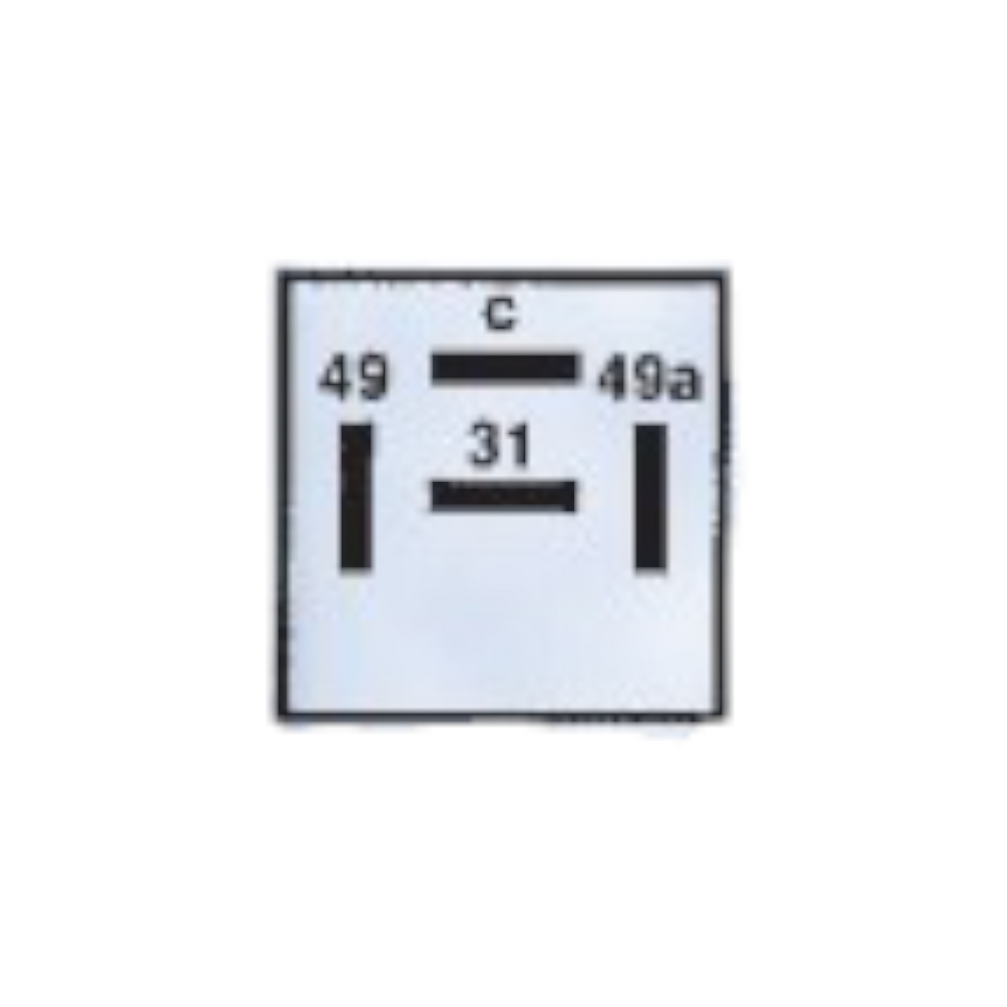 4 Pin Hazard Indicator Flasher Relay 12V | Thermal Flasher Unit | 98W Max Load