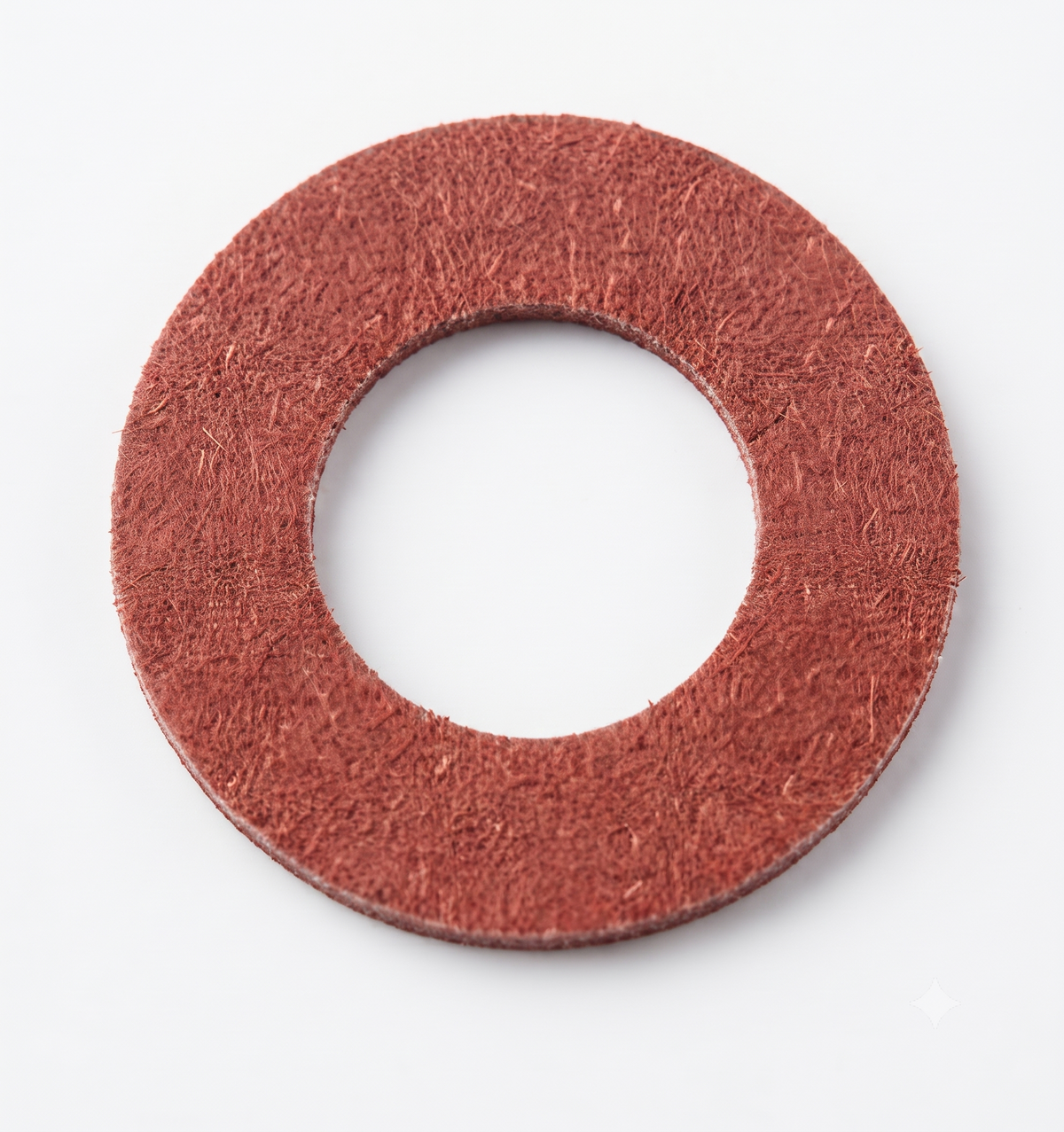 Red Fibre Sealing Washers - Imperial Flat Fibre Washers, 13/64" to 1"