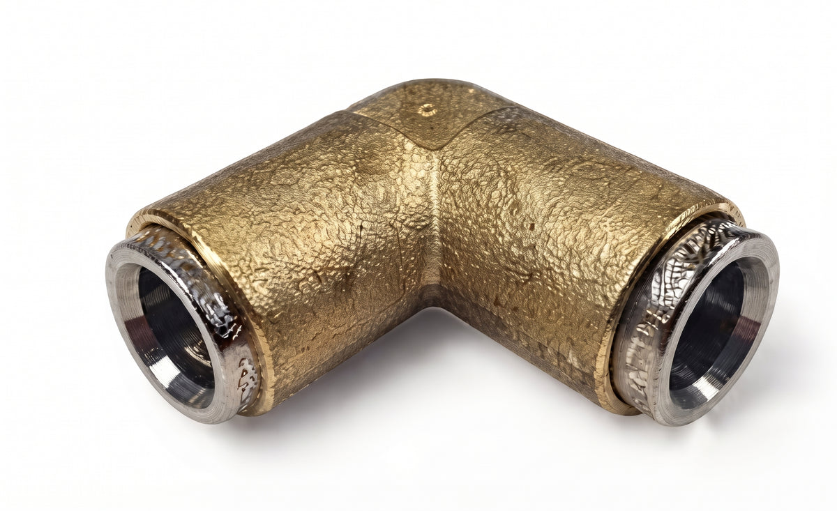 Brass Push Fit Elbow Connectors – 90° Push-Fit Coupling | Fleetfit (Norgren)
