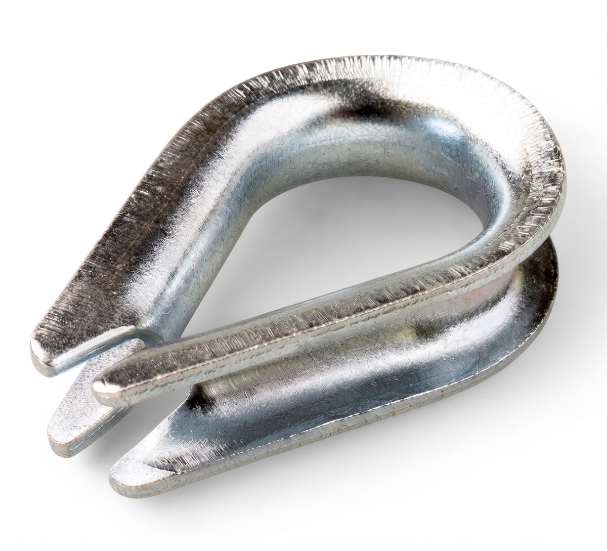 Wire Rope Thimbles - Galvanised Steel Cable Loop Protectors, 5mm-12mm