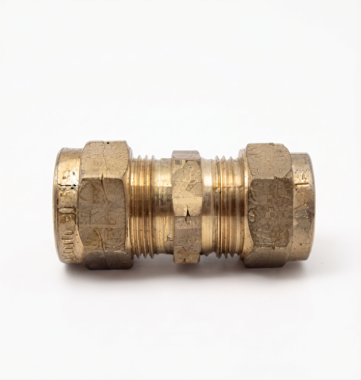 Brass Compression Tube Couplings - With Olives, Metric & Imperial