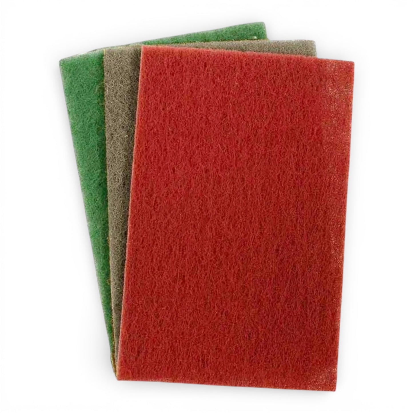 Hand / Grit Pads 225 x 150mm Fine Medium Coarse Grits Scotchbrite Webrax Grit