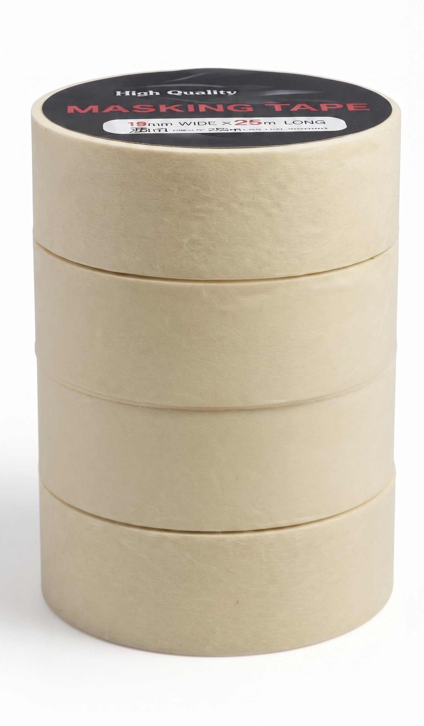 Masking Tape 19mm – Crepe Paper Cream 25m & 50m Rolls
