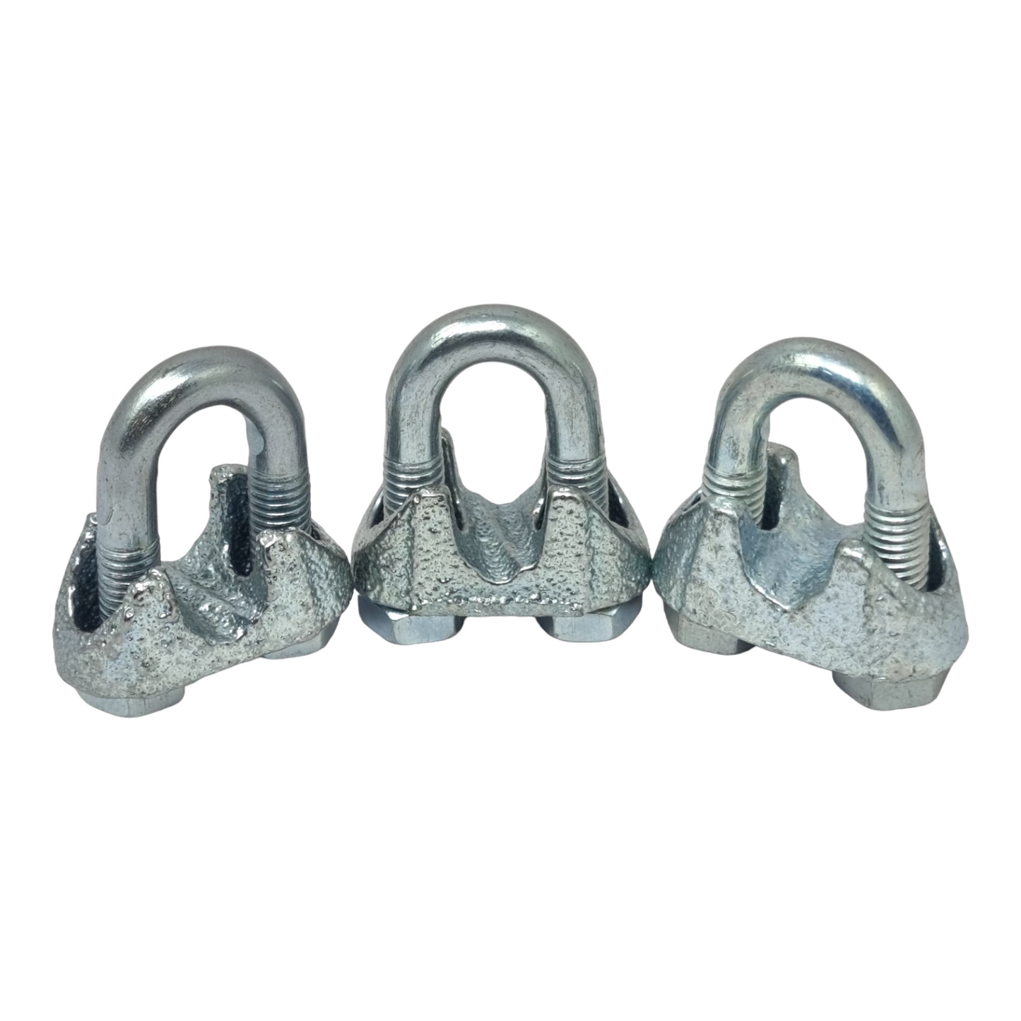 Wire Rope Grips Galvanised U Bolt Cable Clamps (3mm–16mm) | Heavy Duty Steel | DIN 741
