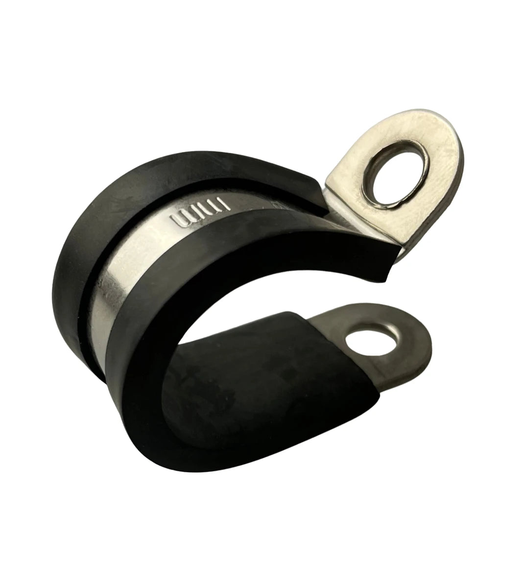 Rubber Lined P Clips – W1 Zinc Plated Steel Hose Pipe & Cable Mounting Clips (5mm–35mm)