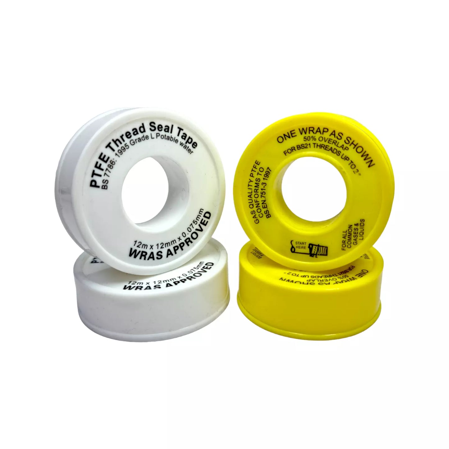 PTFE Tape Gas & Water Threaded Seal Tape