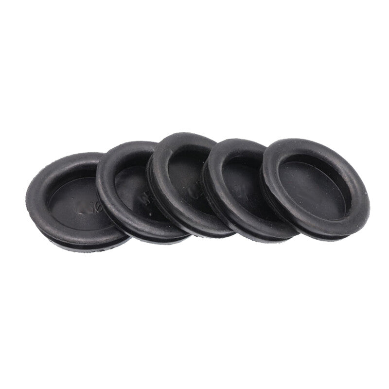 280pc Assorted Blanking Grommets Box - Rubber, 6mm to 25mm