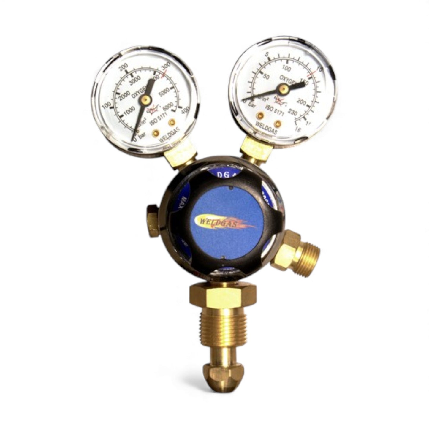 Oxygen Gas MIG TIG 2 Gauge Welding Regulator – Gas Bottle Pressure Reducer | Oxygen