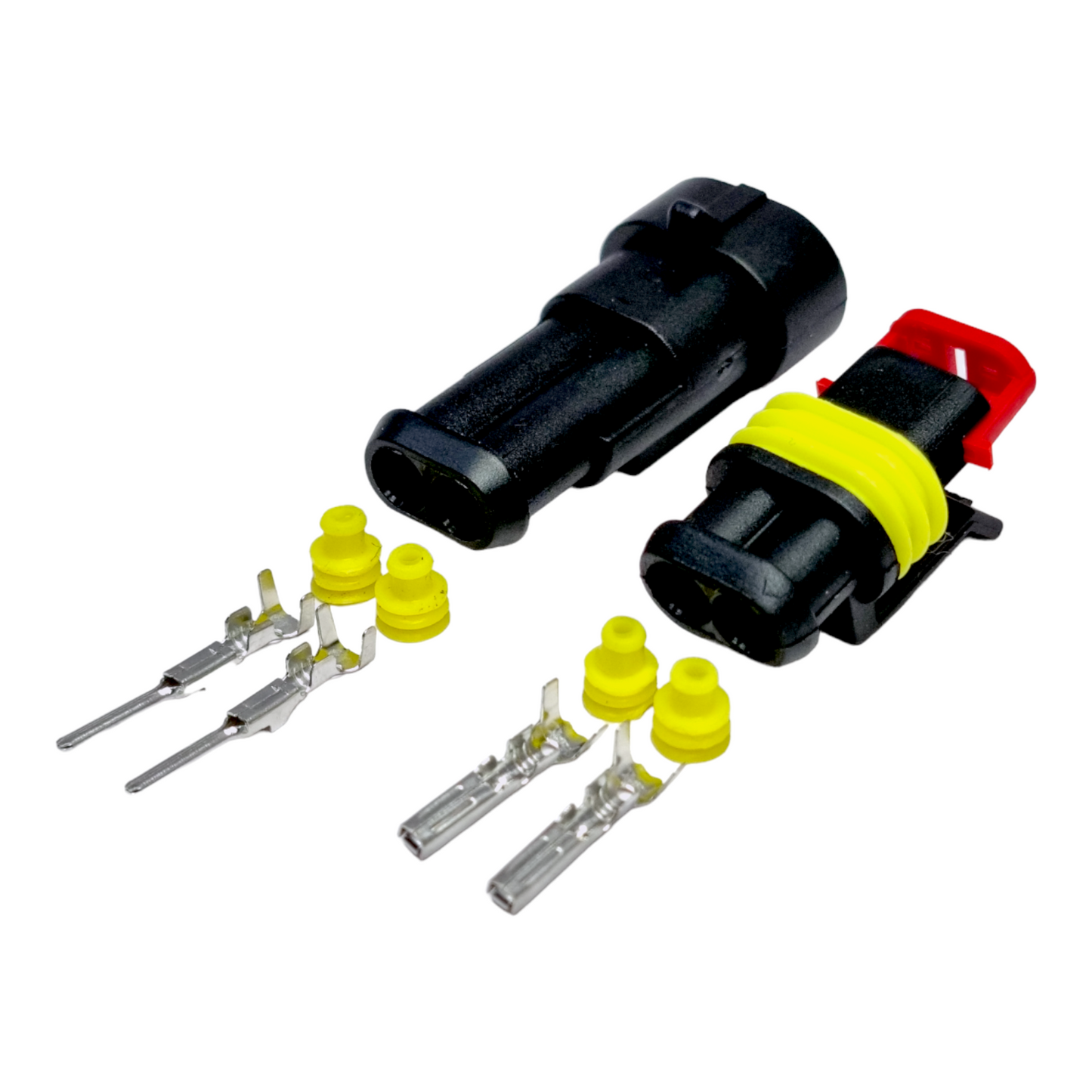Superseal Waterproof Wiring Connectors 0.5–1.5mm² – 1 to 6 Way (12V / 24V)