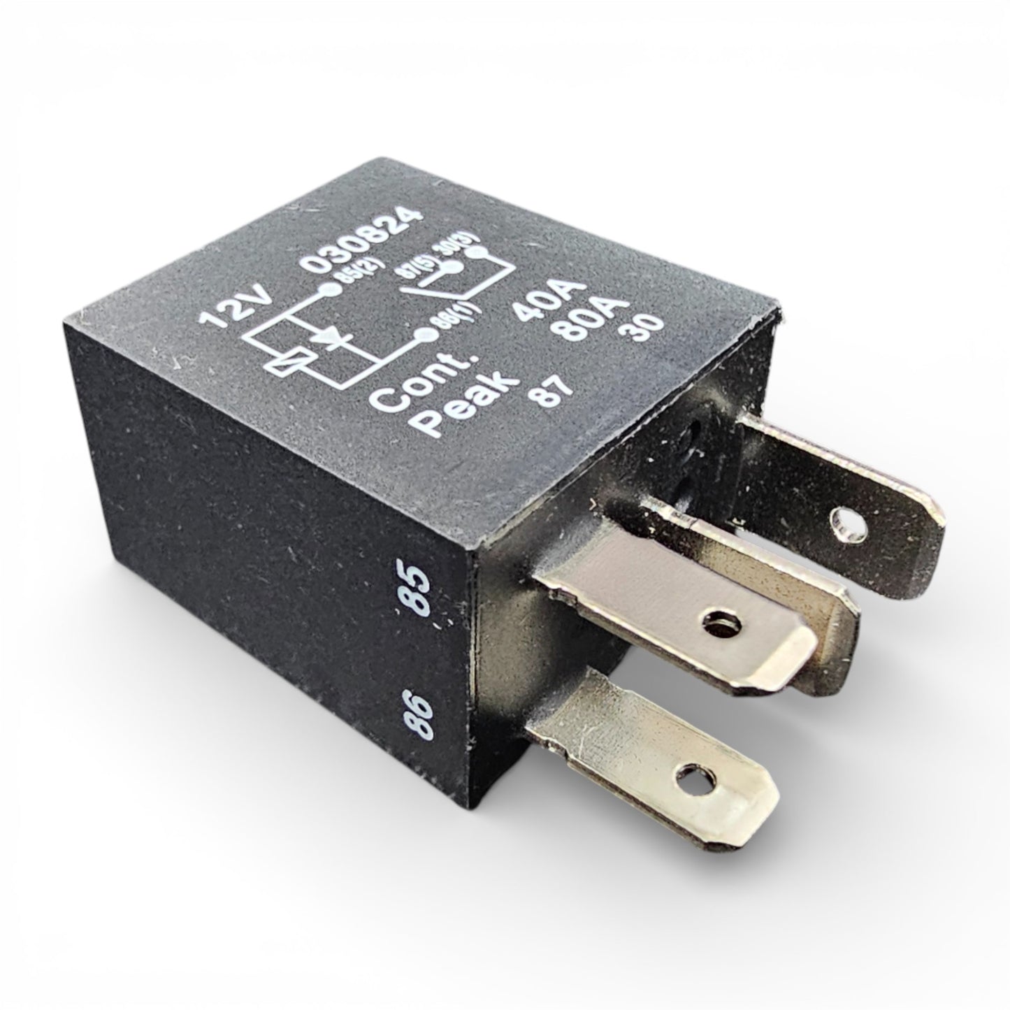 Micro Relay 4 PIN 12V 40A + Diode Normally Open Mini Relay – Car Van Marine | MRY3