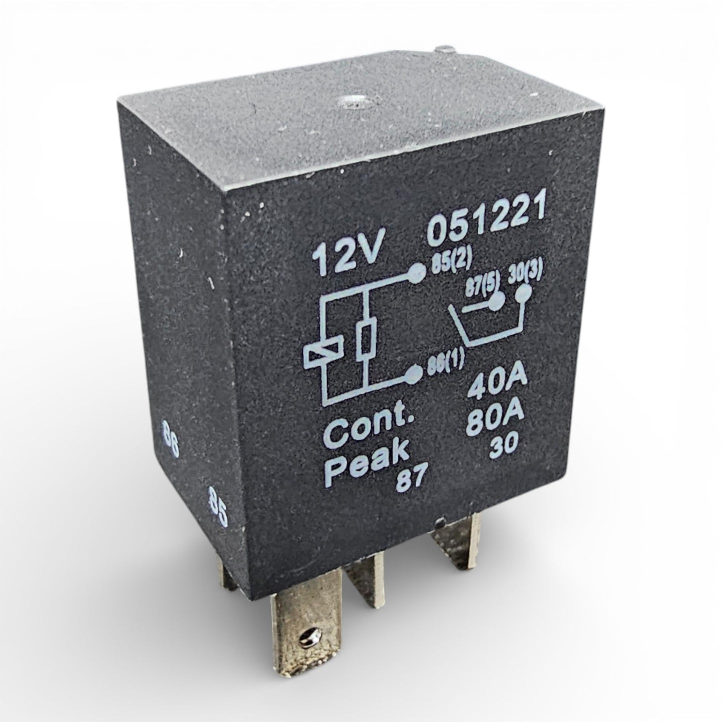 Micro Relay 4 PIN 12V 40A + Resistor Normally Open Mini 40 Amp Car Van Boat MRY5