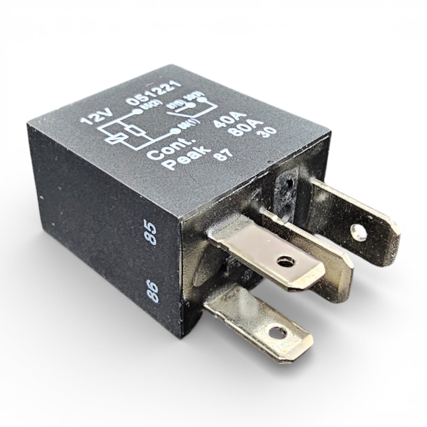 Micro Relay 4 PIN 12V 40A + Resistor Normally Open Mini 40 Amp Car Van Boat MRY5