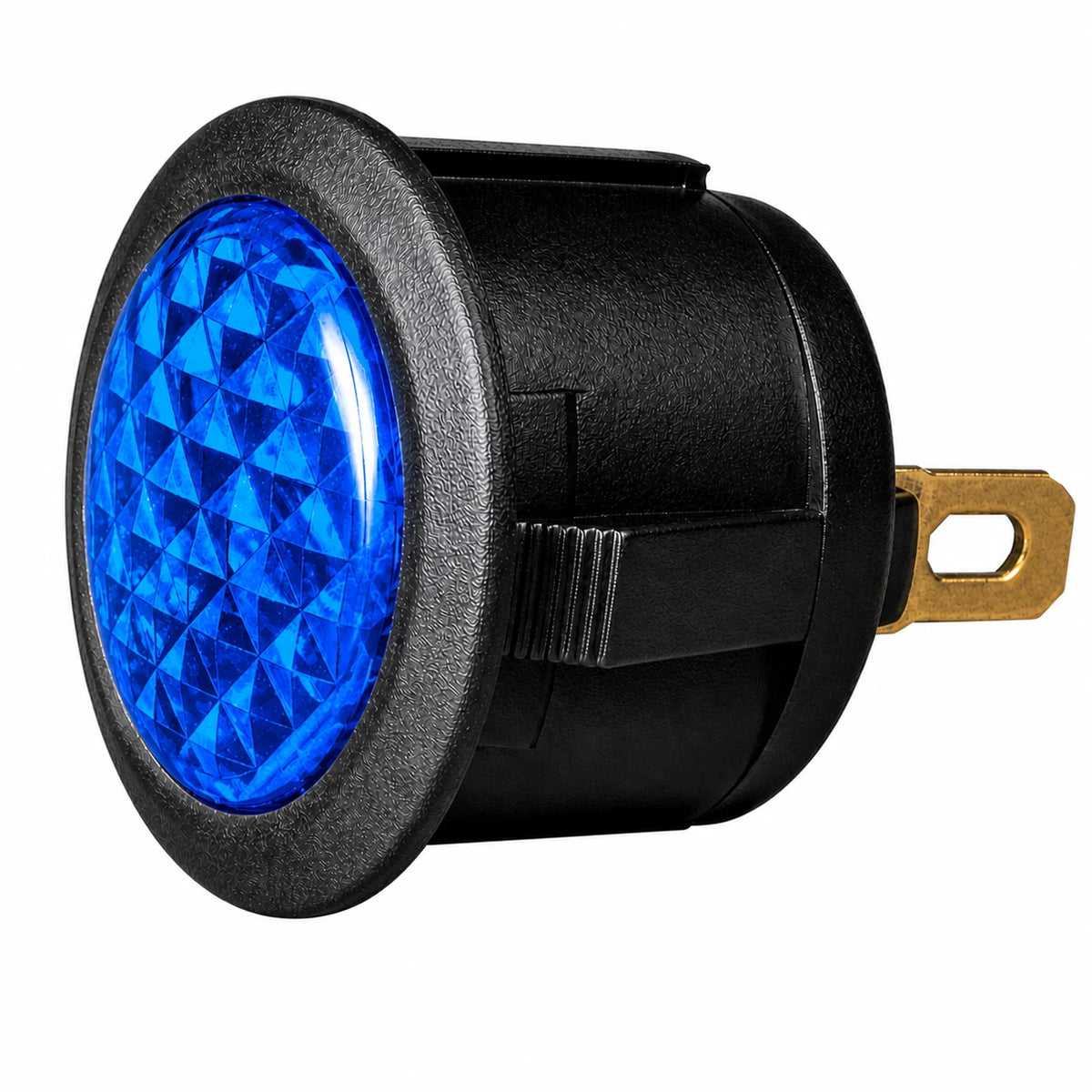 12V LED Round Warning Indicator Dash Light – Red, Amber, Green & Blue for Battery / Oil | LED Warning Lights