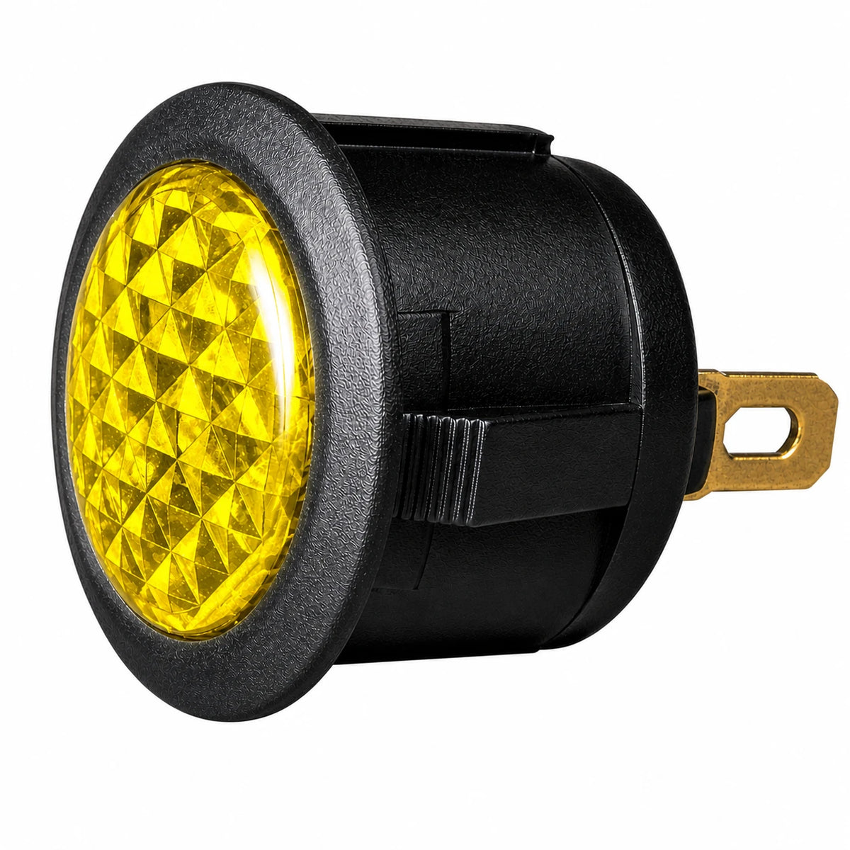 12V LED Round Warning Indicator Dash Light – Red, Amber, Green & Blue for Battery / Oil | LED Warning Lights