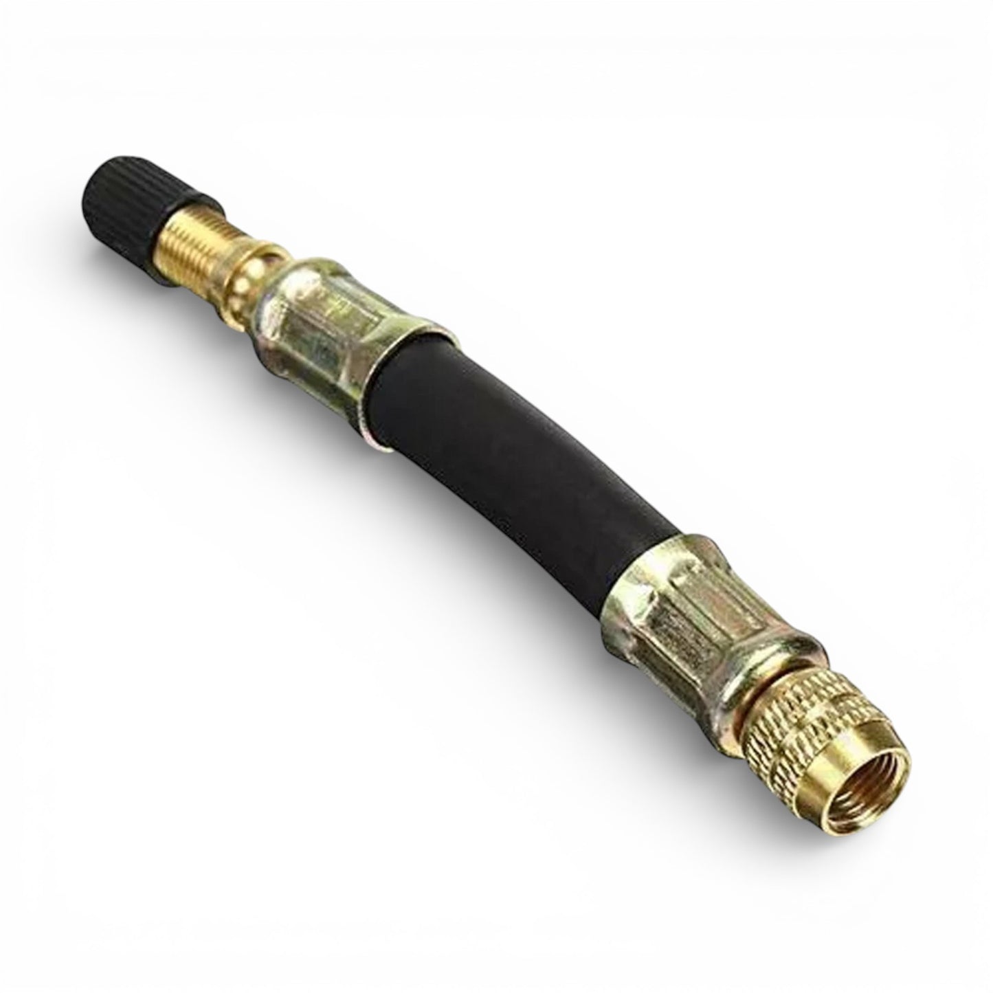 105mm Flexible Tyre Valve Extension – Twin Wheel & Hard-to-Reach Valve Adapter