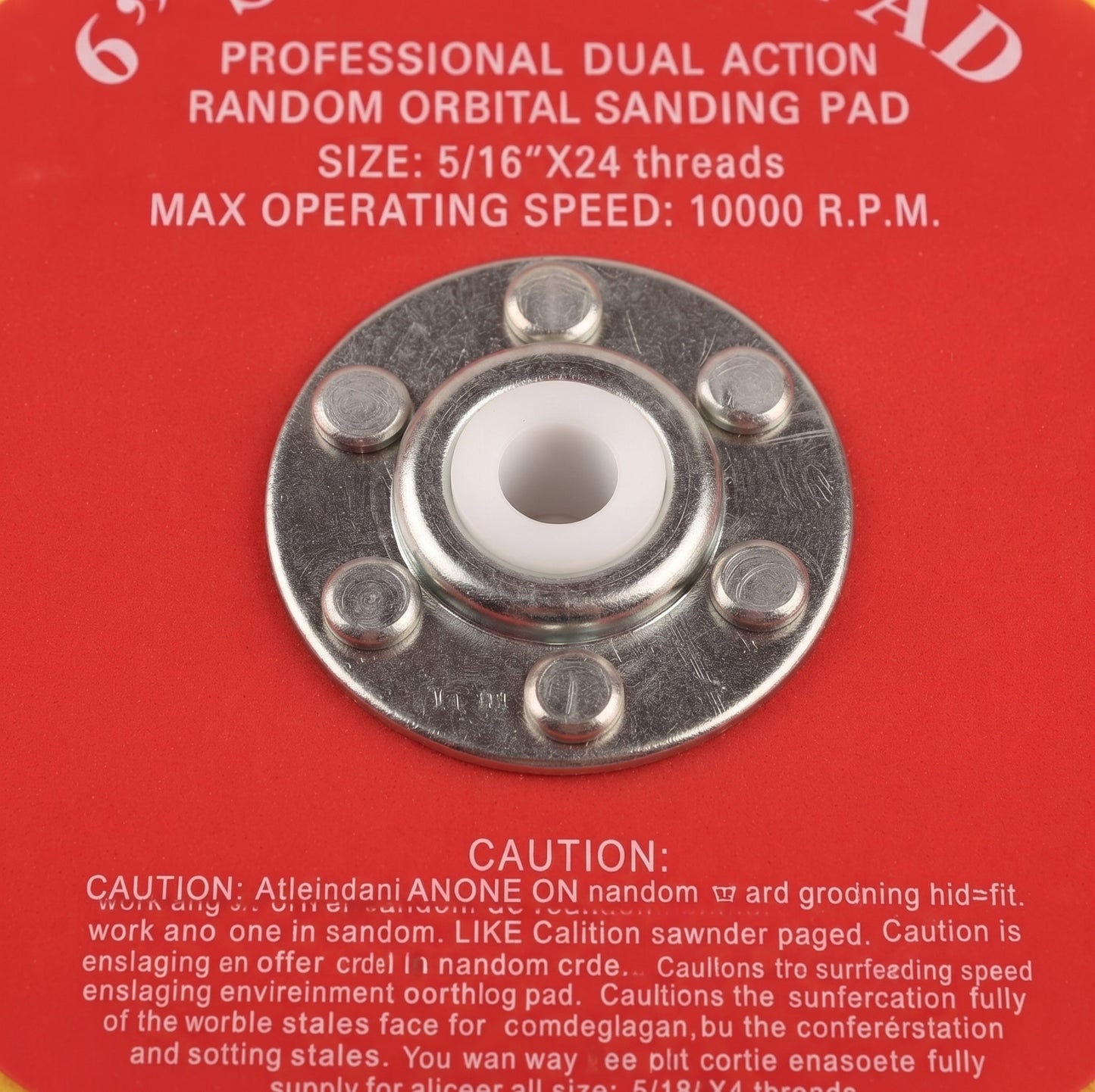 100mm Backing Pad (M14) — For Fibre Sanding Discs, Angle Grinder
