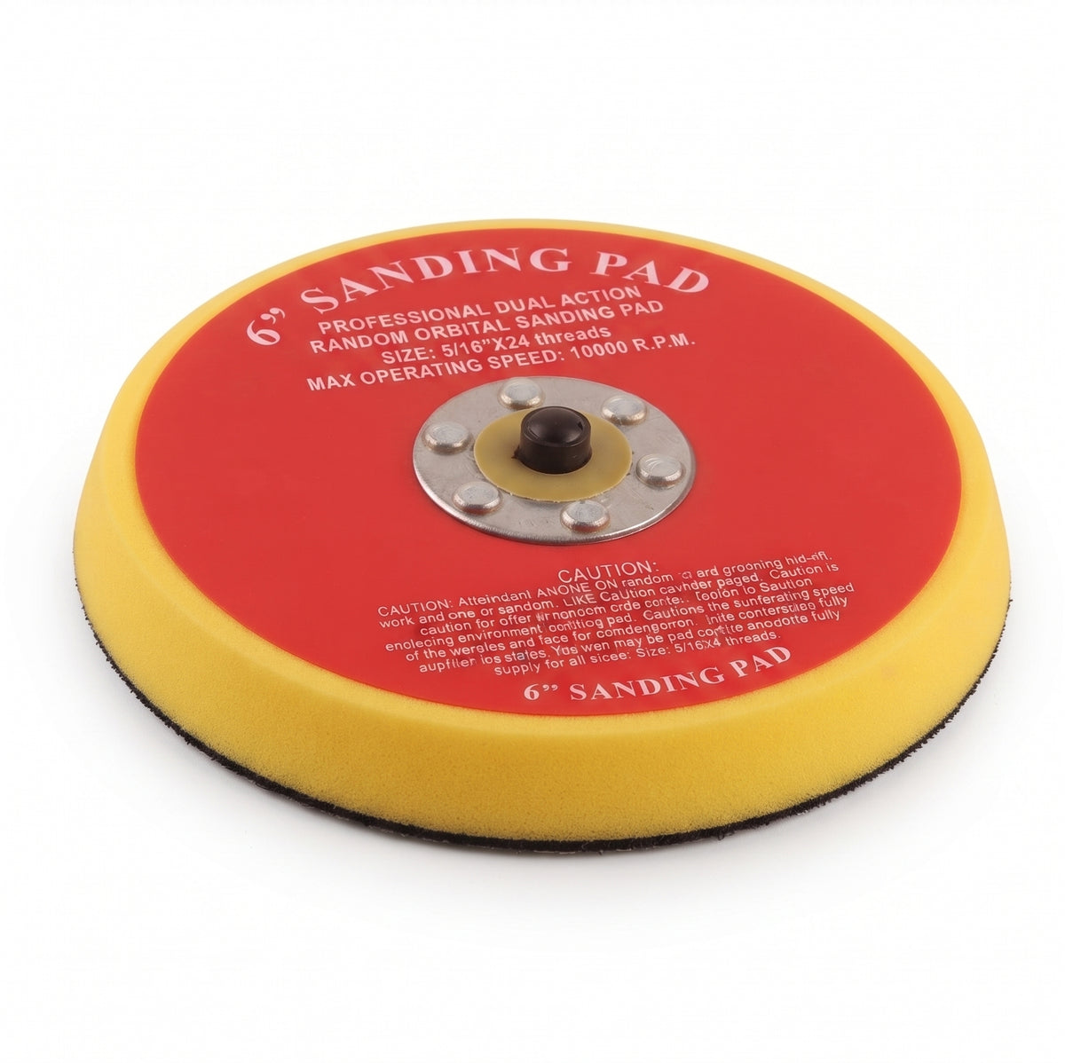 100mm Backing Pad (M14) — For Fibre Sanding Discs, Angle Grinder