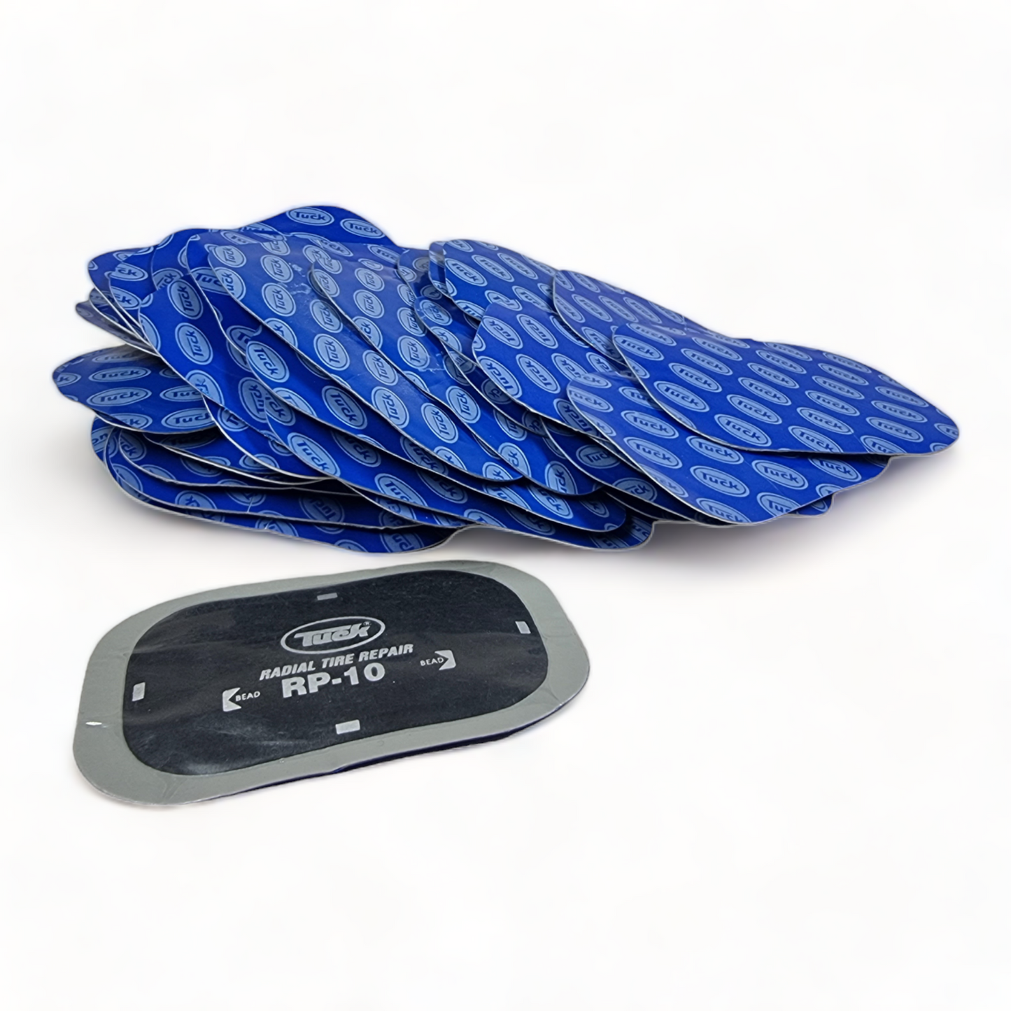 Universal Radial Tyre Repair Patches – Inner Tube Puncture Patches (45×45mm / 45×75mm)