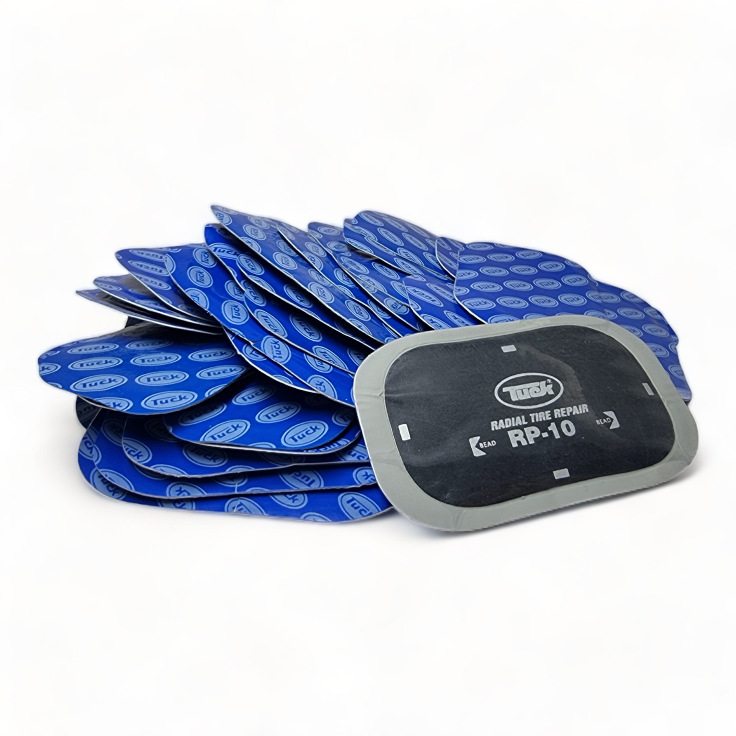 Universal Radial Tyre Repair Patches – Inner Tube Puncture Patches (45×45mm / 45×75mm)