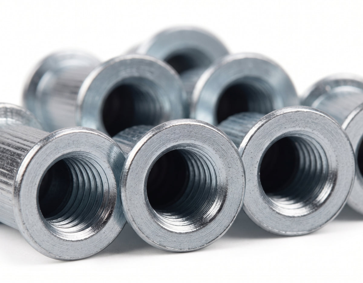200pc Assorted Rivet Nuts Box - Nutserts, M4 to M8