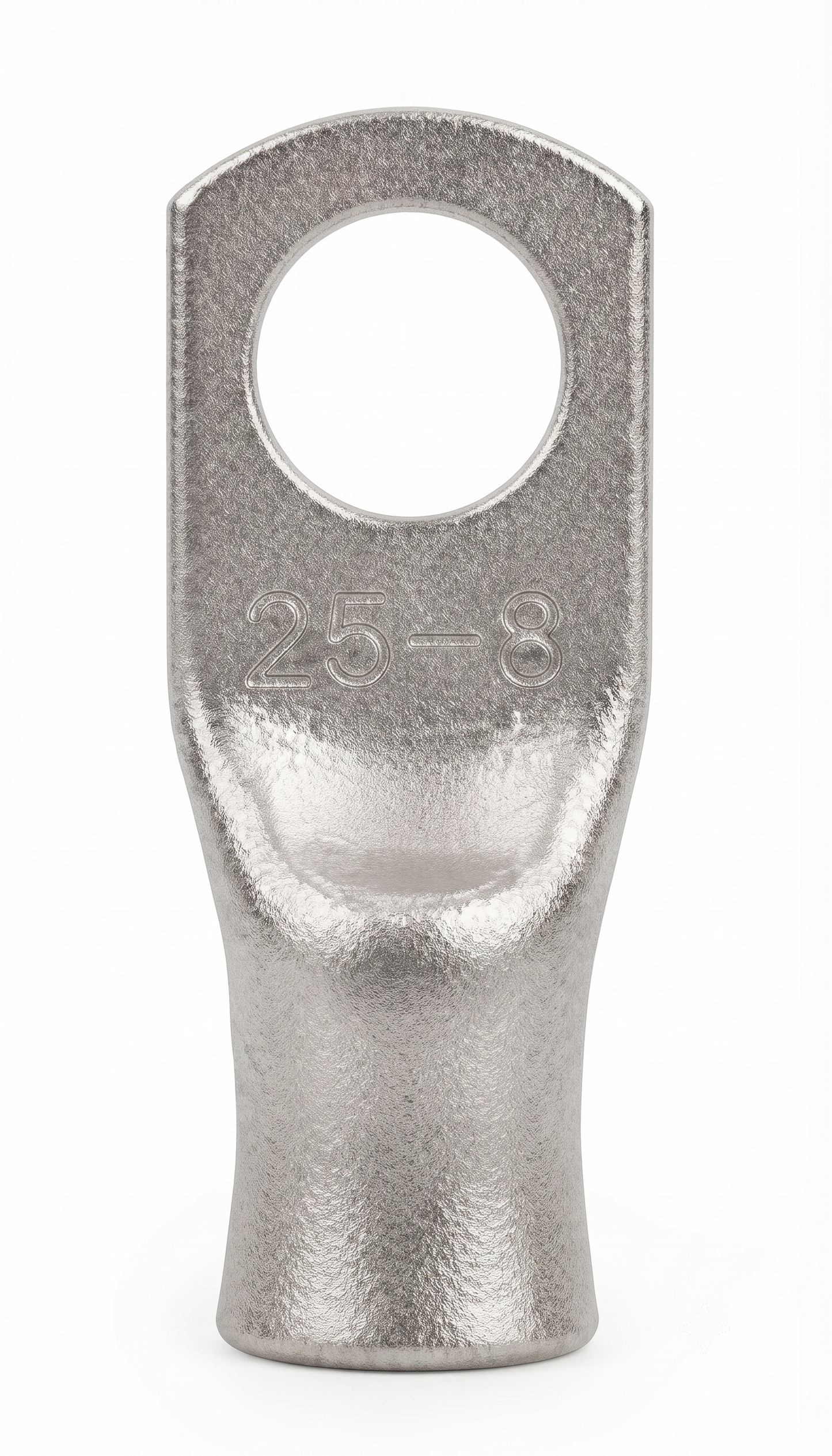 25mm² Copper Tube Terminals – Tinned Battery Cable Lugs (Ring Crimp)