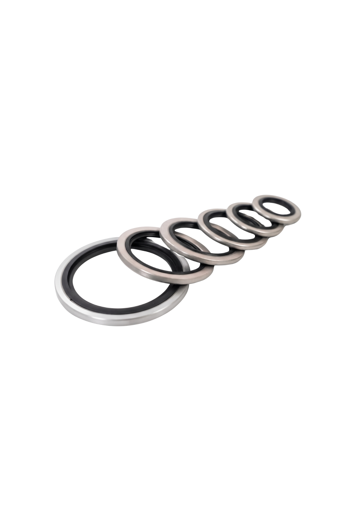 90pc Assorted Bonded Seal Washers Box - BSP 1/8 to 1 Inch