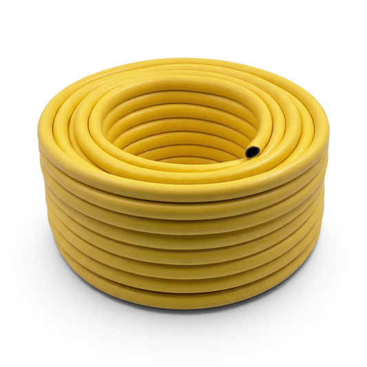Reinforced Yellow Garden Hose Pipe – Anti-Kink 1/2 Inch, UK Made