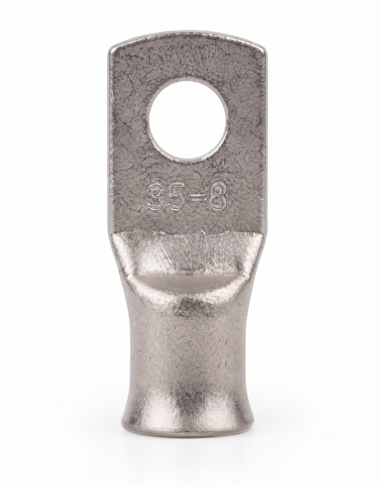 35mm² Copper Tube Terminals – Tinned Battery Cable Lugs (Ring Crimp)