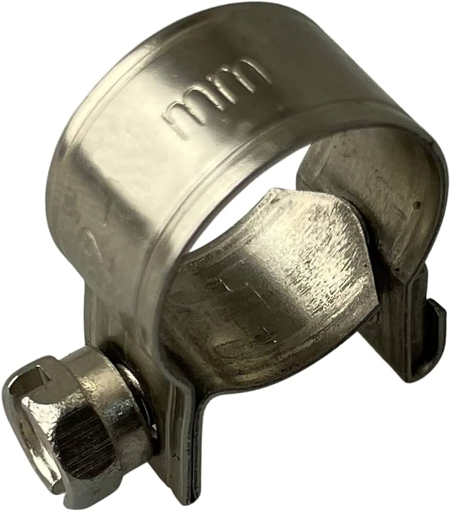 Mini Hose Jubilee Clips – Fuel Line & Petrol Pipe Clamps | Mini Stainless Steel Hose Clips (W4)