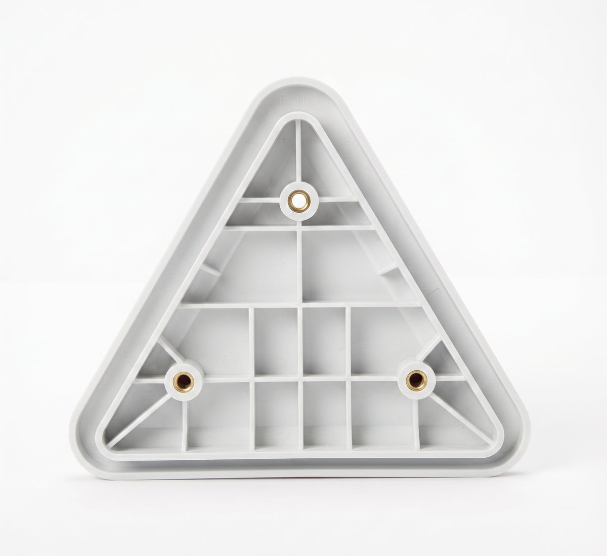 Red Triangle Trailer Reflector 135x152mm – Caravan Van Truck Rear Safety Reflector | E-Marked