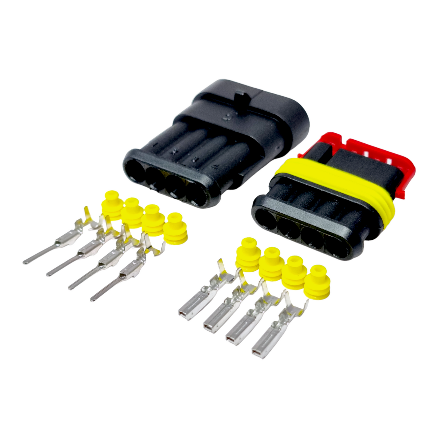 Superseal Waterproof Wiring Connectors 0.5–1.5mm² – 1 to 6 Way (12V / 24V)
