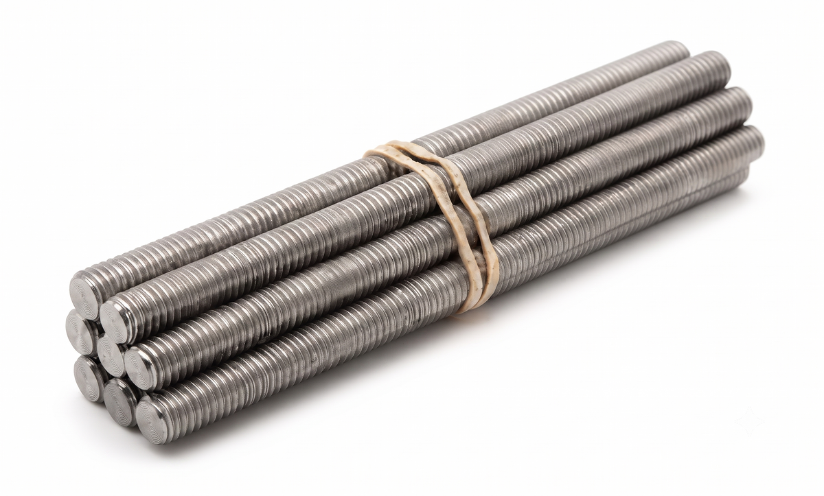 A2 Stainless Steel Threaded Rod 300mm - Studding, M6 to M12