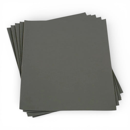 A5 Wet & Dry Sandpaper Sheets – Waterproof Aluminium Oxide (120–2000 Grit) | ABRACS | Fine to Coarse