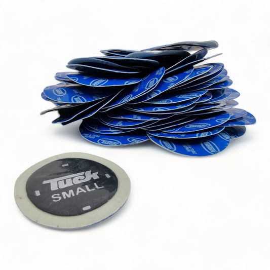 45mm Tyre Tube Repair Patches – Small Inner Tube Puncture Patches (5–100 Pack)