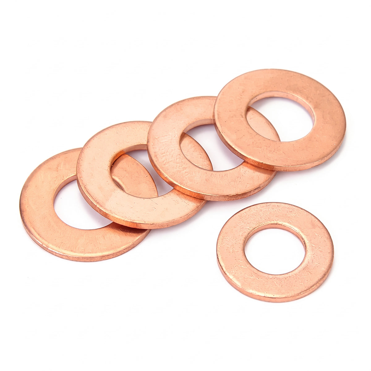 360pc Assorted Diesel Injector Copper Washers Box - M6 to M17