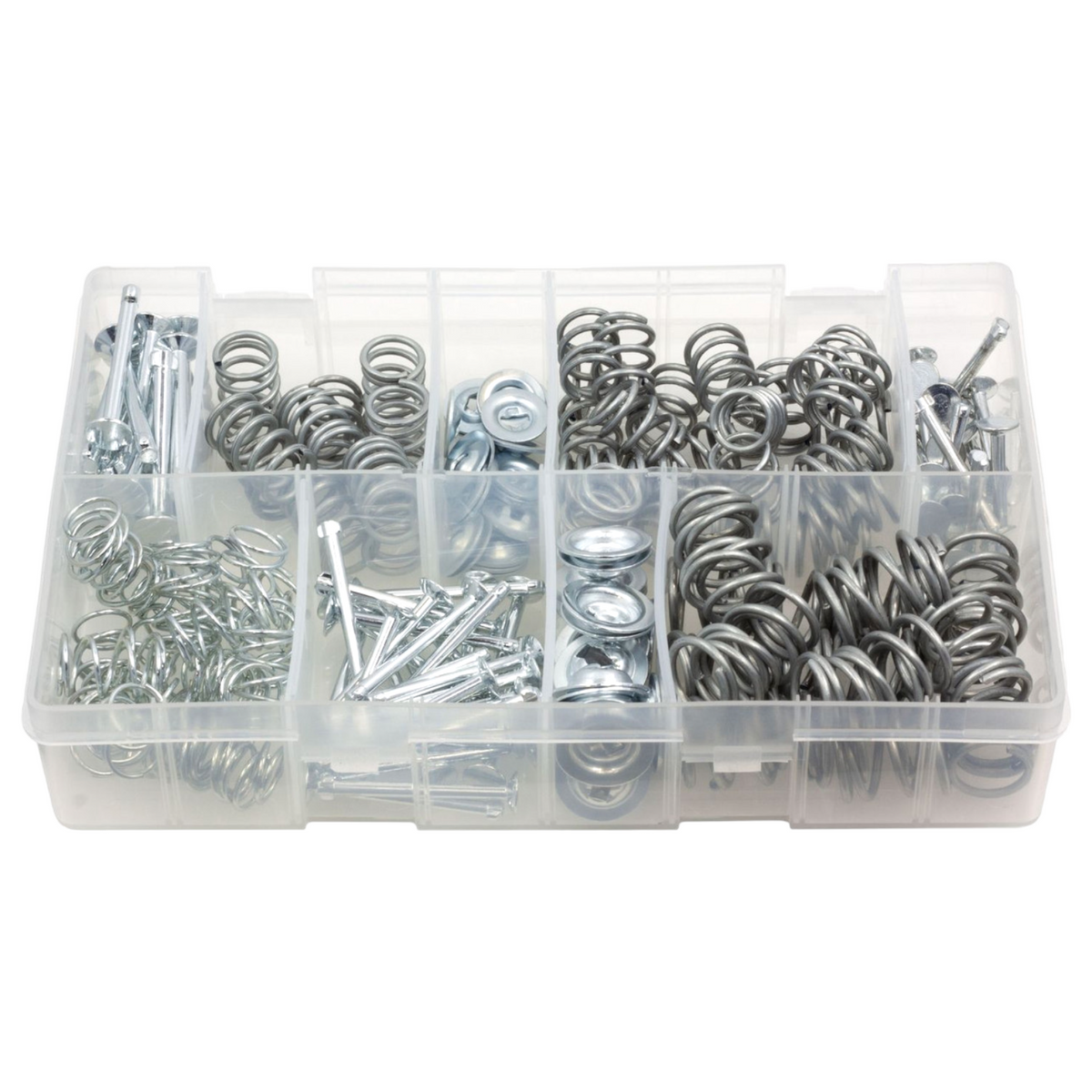 200pc Brake Shoe Hold Down Kit - Springs, Pins & Washers