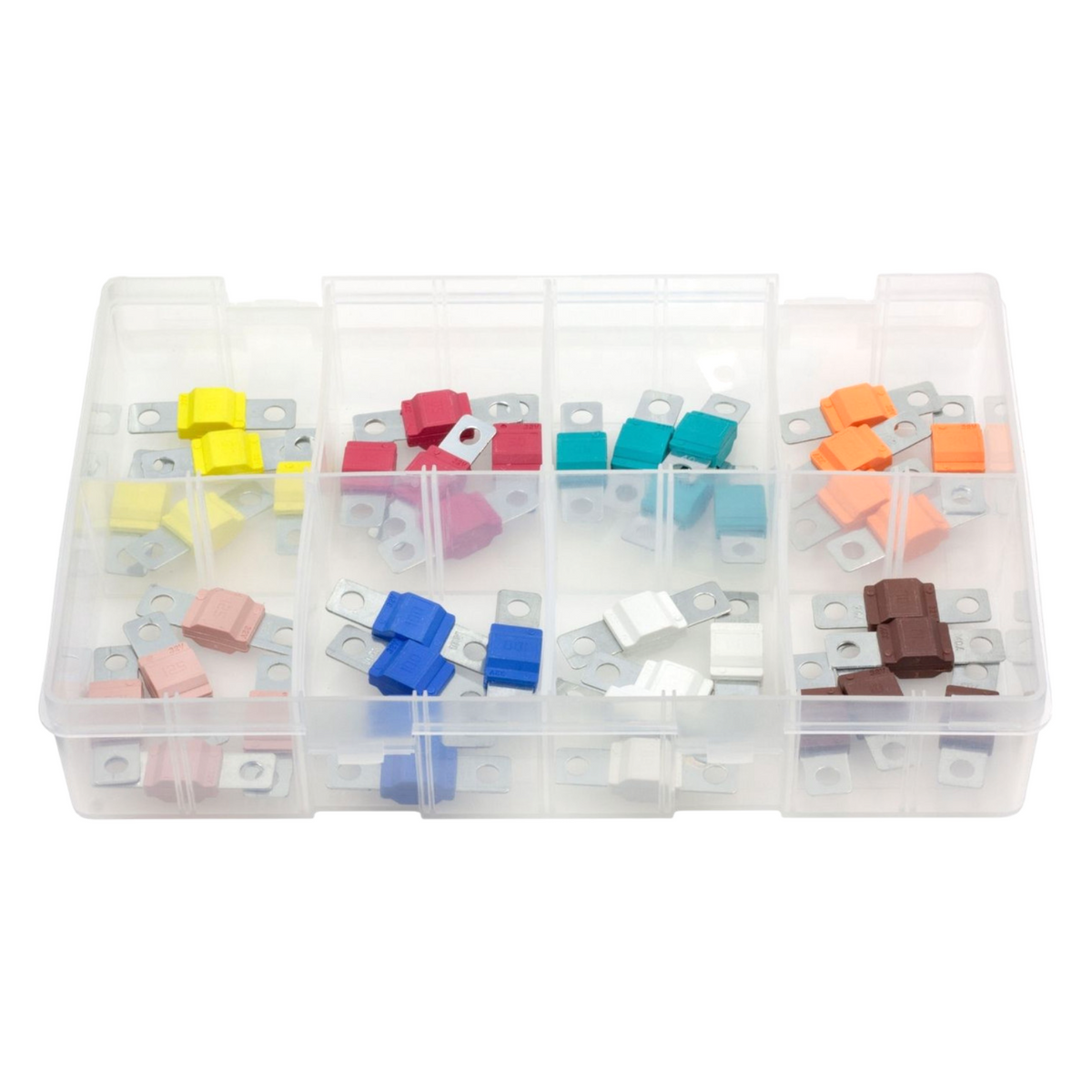 40pc Assorted Midi Fuse Box - AMI Bolt Down, 30A to 125A