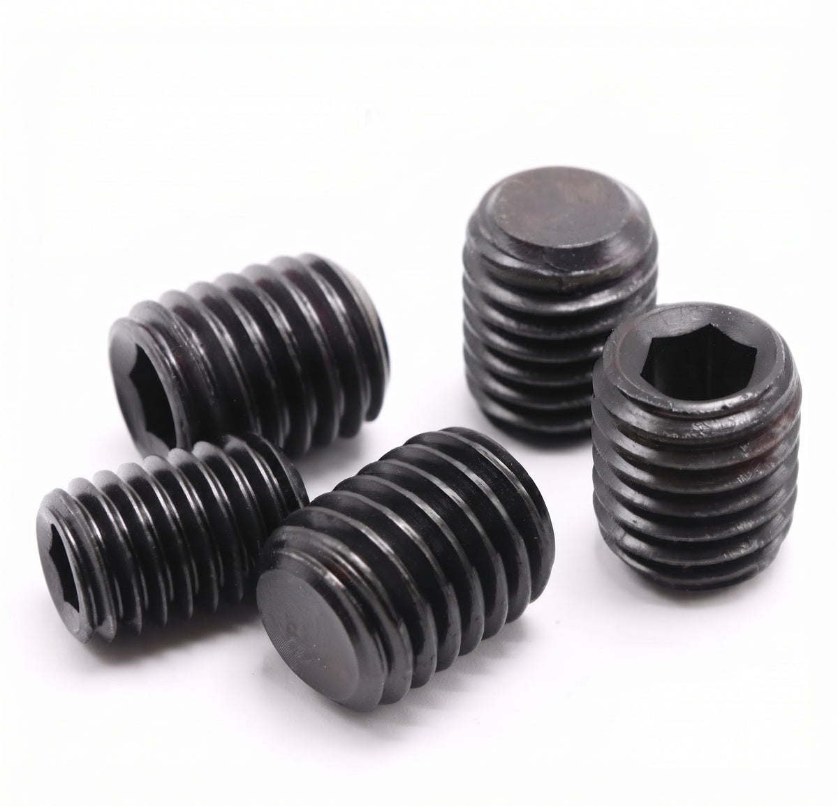 250pc Assorted Grub Screws Box - Socket Set Screws, M4 to M10