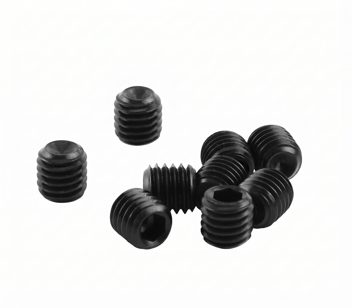 250pc Assorted Grub Screws Box - Socket Set Screws, M4 to M10