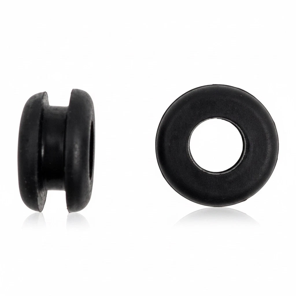 280pc Assorted PVC Wiring Grommets Box - 6mm to 25mm