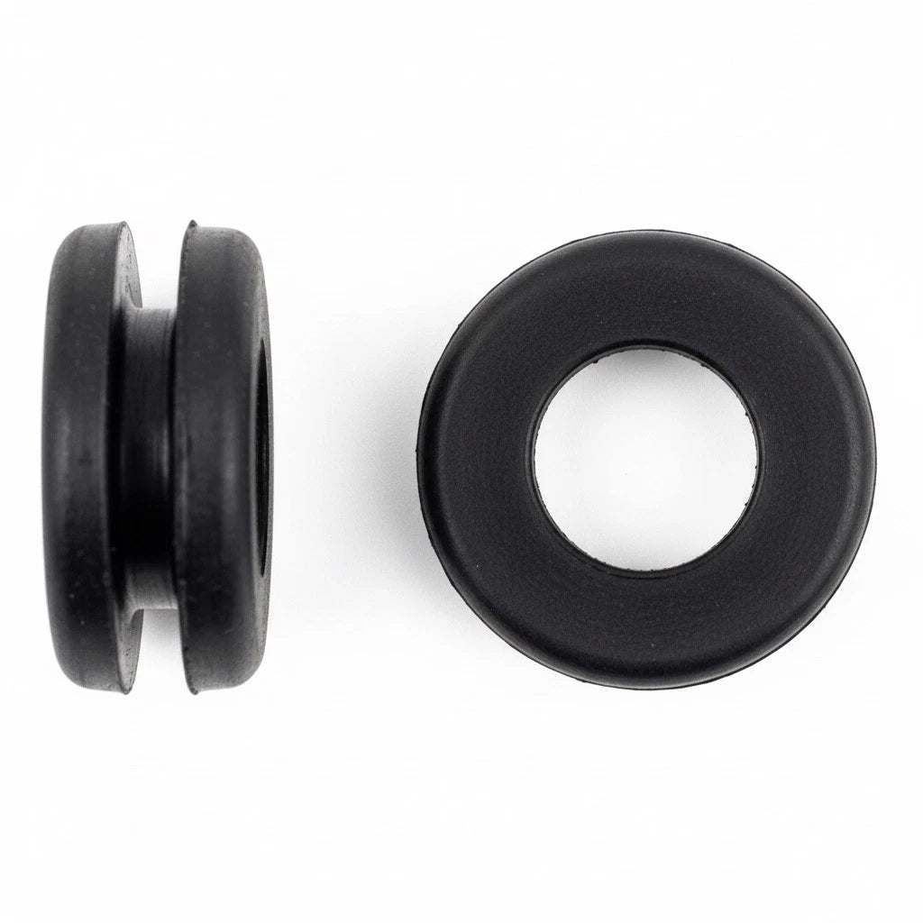 280pc Assorted PVC Wiring Grommets Box - 6mm to 25mm