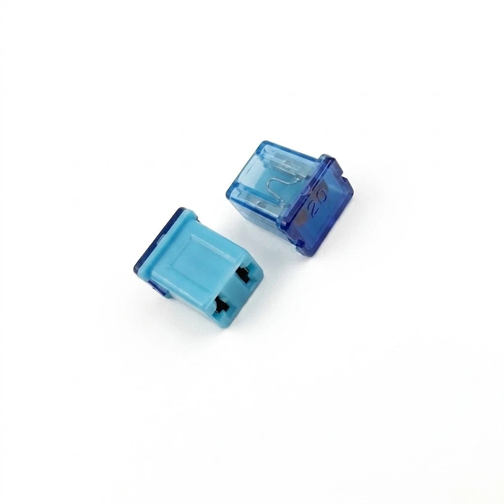 30pc Assorted Low Profile JCASE Fuses Box - 20A to 60A