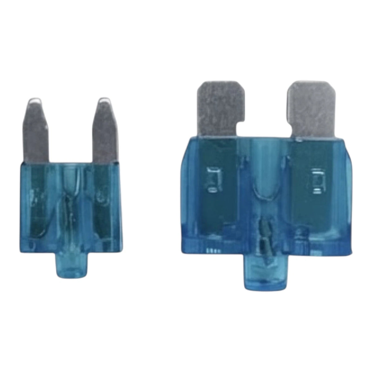 160pc Assorted Blow Glow Blade Fuses Box - Mini & Standard, 3A to 30A